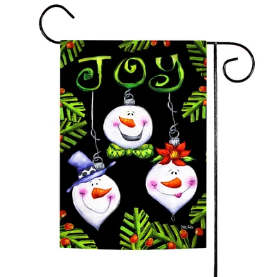 Snowman Ornaments Decorative Christmas Flag