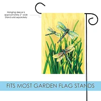 Dragonflies In Flight Decorative Dragonfly Flag