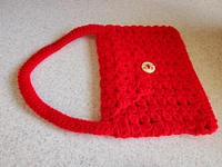 Cute Elegant Crocheted Handbag