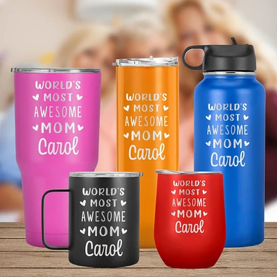 World's Most Awesome Mom Mug, Awesome Mom Birthday Present Gift, Mother's Day Perfect Gift, Mom Mug, Gift from Daughter