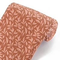 Sienna - Pink Foliage Bullet Fabric 1 yard