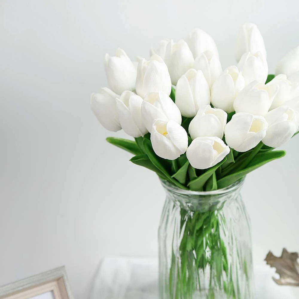 24 Pcs Real Touch Artificial Tulips for All Occasions