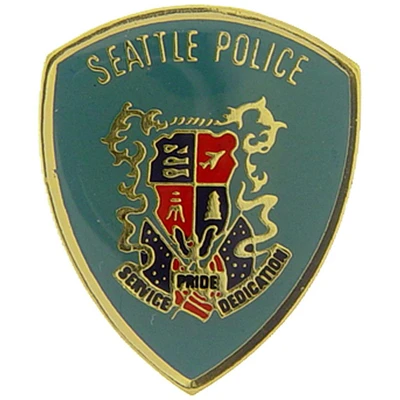 Seattle Washington Police Pin 1"