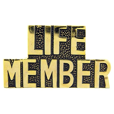 Life Member Pin 1"