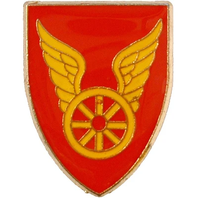 EagleEmblems P15087 PIN-Army,124TH Trans.BRG. (1'')