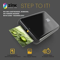 Kodak Step Mobile Instant Photo Printer, Portable Printer Compatible with iOS & Android