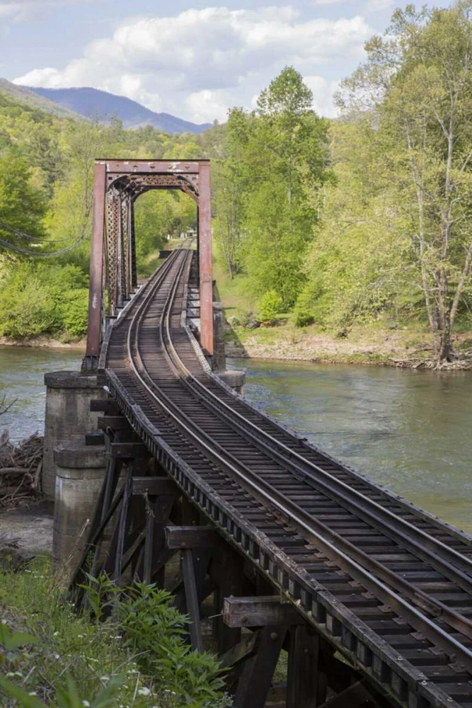 North Carolina Abandoned railroad trestle by Don Grall - Item # VARPDXUS34BJY0089