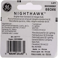 GE 880 NH - 12.8v 27w Nighthawk Halogen Automotive Replacement Fog Light