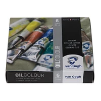 Royal Talens Van Gogh Oil Color Set, 6-Colors