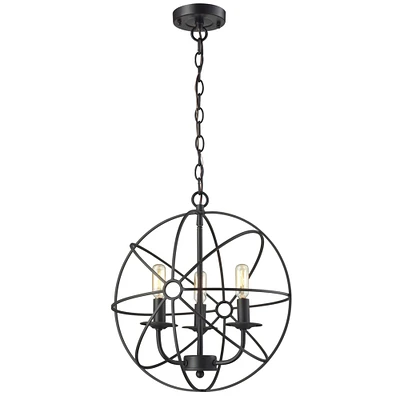 Elk Showroom Yardley 16 Wide 3-Light Chandelier - Oil Rubbed Bronze