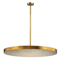 Elk Signature Laigne 36 Wide 4-Light Pendant - Gold Leaf