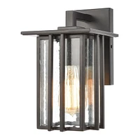 Elk Showroom Radnor 10 High 1-Light Outdoor Sconce - Matte Black