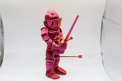 3D Printed Articulating Skeleton Knight