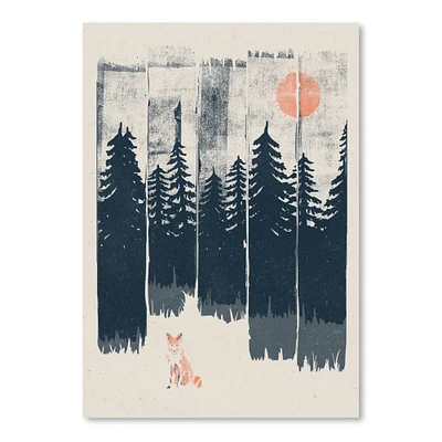 A Fox In The Wild by Ndtank  Poster Art Print - Americanflat