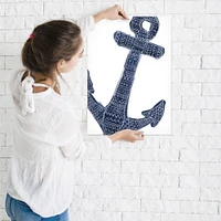 Blue Anchor Wall Art by Jetty Home  - Americanflat