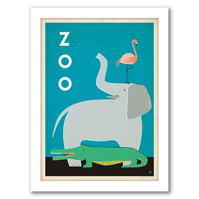 Zoo Blue by Anderson Design Group Frame  - Americanflat