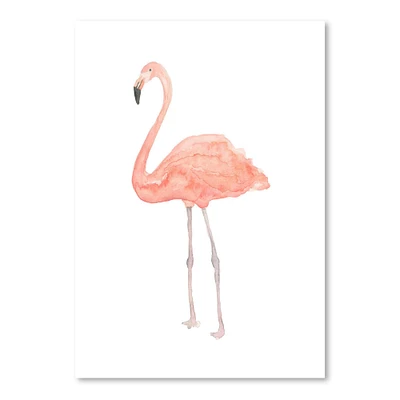 Flamingo by Kate Shephard  Poster Art Print - Americanflat