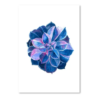 Blue Lotus by T.J. Heiser Poster Art Print