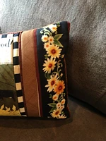 September Farm Scene Pillow