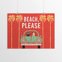 Beach Bums Beetle I by Michael Mullan Poster - Americanflat