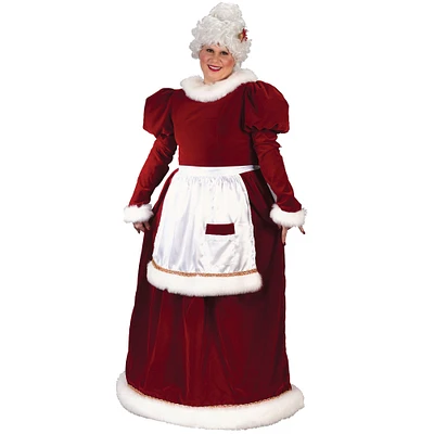 Fun World Red and White Mrs. Santa Claus Women Adult Christmas Costume - Plus Size