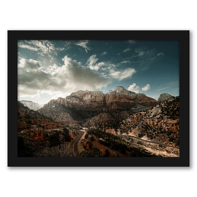 Zion Road Sunset by Torrey Merritt Frame  - Americanflat