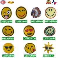 Enhance Your Style with Emoji Patches for Clothes|Customs, Patchwork or gift and personalize patch for clothes | Fun and Expressive Embroidered Designs | RADYAN®
