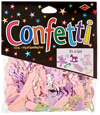 It's A Girl Confetti
