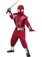 Red Reflection Mirror Ninja Boy's Costume