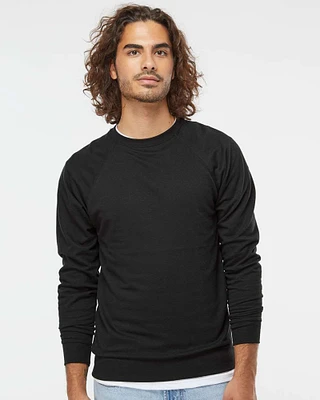 Unisex Long-Sleeve Lightweight French Terry Crewneck Sweatshirt | Stay Comfortable, Stay Stylish with Our Terry Crewneck Sweatshirts | RADYAN®