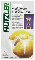 Hutzler 1oz Mini Funnel 2 Pack - Container Bottle Transfer Tool