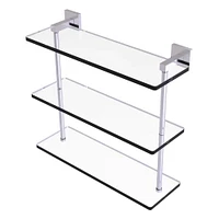 Montero Collection 22 Inch Triple Tiered Glass Shelf - MT-5-22-SCH