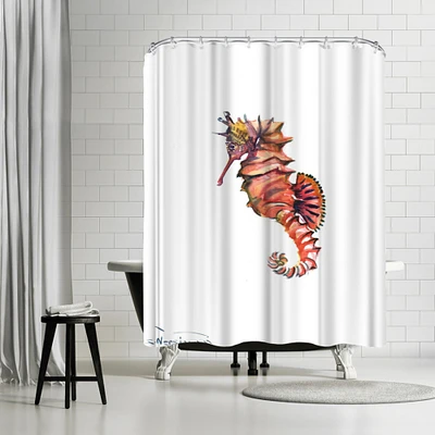 Seahorse by Suren Nersisyan Shower Curtain 71" x 74"