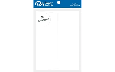 Envelope 5.25x7.25 50pc White