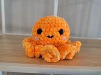Crochet octopus plushies