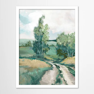 Tuscany Hills by PI Creative Art  Framed Print - Americanflat