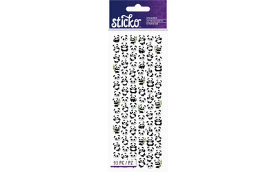 EK Sticko Sticker Tiny Pandas