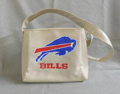 Buffalo Bills Upcycled Handbag with Logo