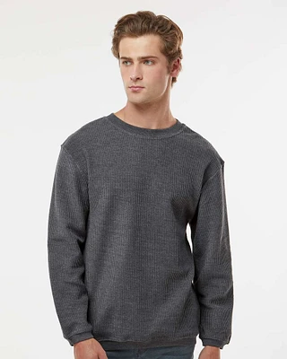 Best Corded Crewneck Pullover with our Elevate your style | Eticulously crafted from a substantial 8.7 oz./yd² blend of 80/20 cotton and polyester | A timeless appeal that seamlessly blend in this quintessential wardrobe essential | RADYAN®