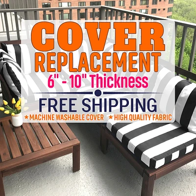 Custom Cushion Cover - Cover Replacement - Cushion Recovering