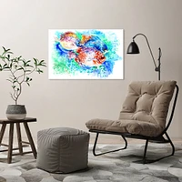 Discus Aquarium by Suren Nersisyan  Gallery Wrapped Canvas - Americanflat