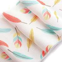 Tribal Feathers Bullet Fabric