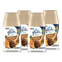 Glade Automatic Air Freshener, Cashmere Woods, 6.2 oz, 4/Carton