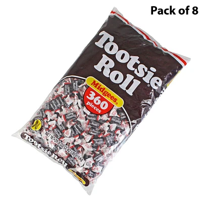 Tootsie Rolls Candy Polybagged | Individually wrapped-360 pieces per unit | MINA®
