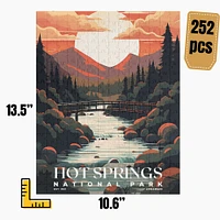 Hot Springs National Park Jigsaw Puzzle, Family Game