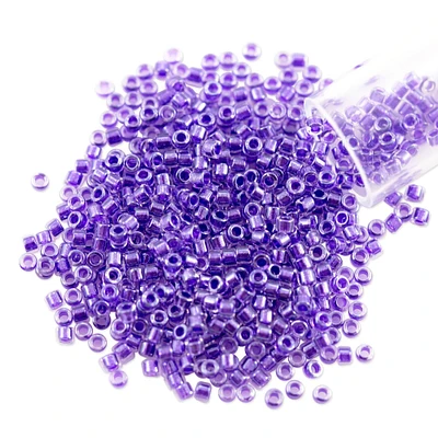 Miyuki Delica Seed Bead 11/0 Color Lined Purple
