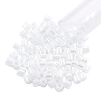 Miyuki Delica Seed Bead 8/0 Opaque White Luster