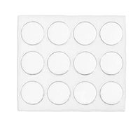 Gemstone Jar White Foam Tray Insert Half Size