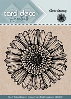 Find It Trading Card Deco Essentials Clear Stamp-Gerbera