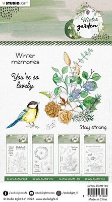 Studio Light Winter Garden Clear Stamp-Nr. 160, Winter Branches